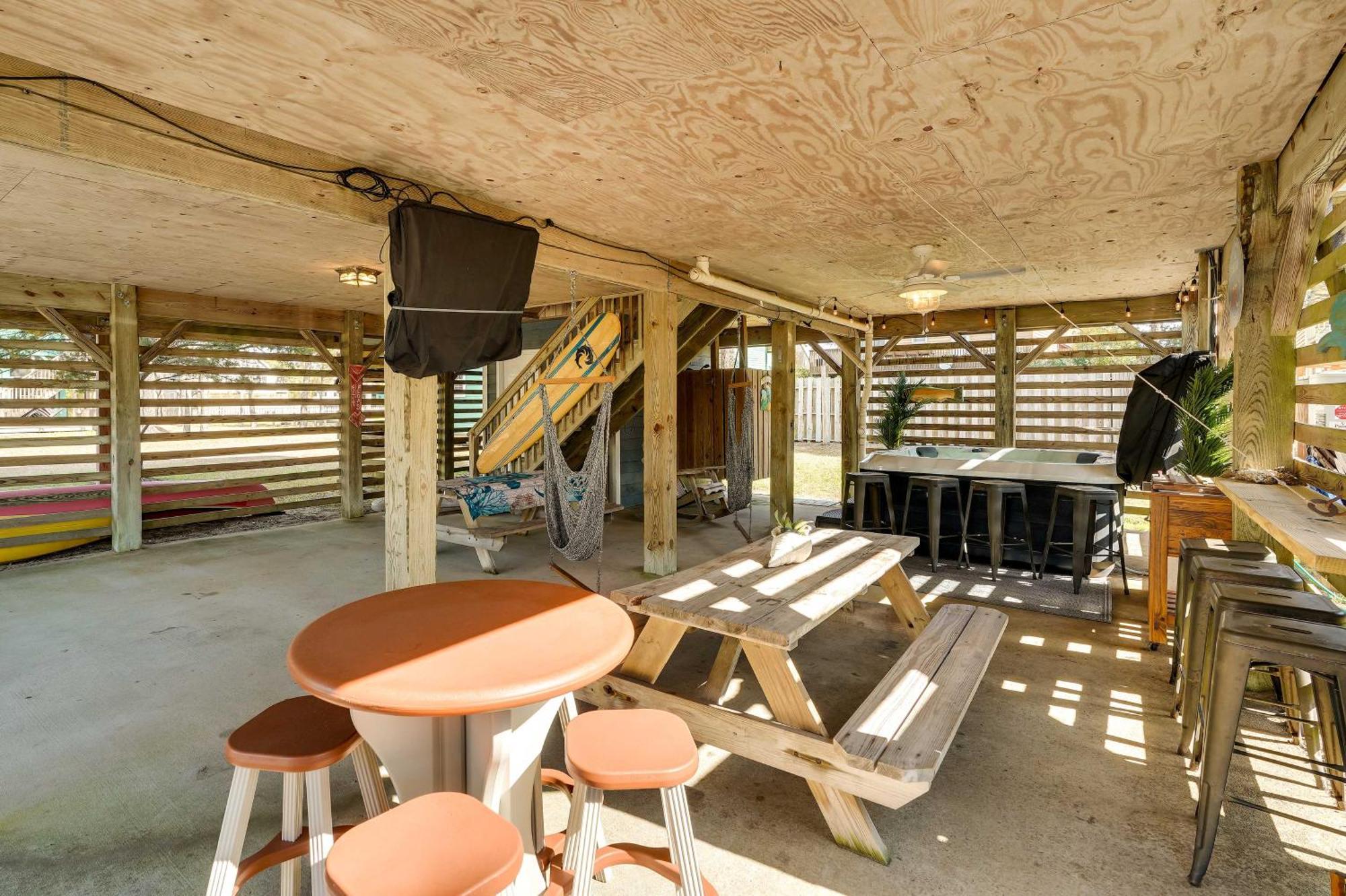 Dunn Dreamin Hot Tub, Pirate Fort, And Fire Pit! Nags Head Luaran gambar